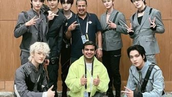 Viral! Momen NCT Dream Salim ke Pak Muh, Ayah Fadil Jaidi, Fans Indonesia Terharu