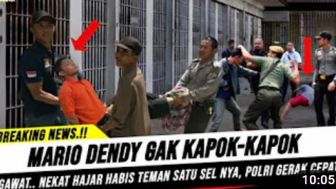 CEK FAKTA: Berulah, Mario Dandy Hajar Teman Satu Sel hingga Dipindahkan ke Sel Tikus?