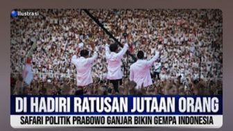 CEK FAKTA: Kampanye Prabowo dan Ganjar Bikin Gempa di Daerah Ini? Simak Penelusurannya