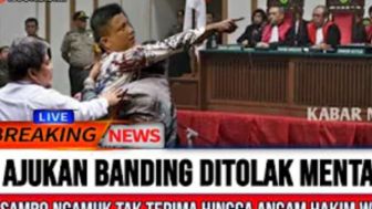 CEK FAKTA: Ferdy Sambo Ngamuk Ajuan Bandingnya Ditolak Hakim, Benarkah?