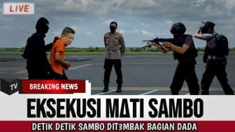 CEK FAKTA: Live Eksekusi Mati Ferdy Sambo, Ditembak di Bagian Dada? Simak Penjelasannya