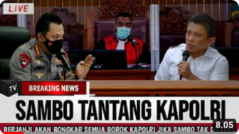 Ini Cek Fakta: Ferdy Sambo Ancam Bongkar Kedok Polri jika Tak Dibebaskan?