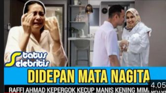 CEK FAKTA: Raffi Ahmad Cium Mimi Bayuh di Depan Nagita Slavina