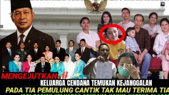 CEK FAKTA: Tia Pemulung Cantik Ditolak Keluarga Cendana Membuat Jokowi Menangis, Benarkah?
