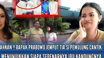 CEK FAKTA: Terpecahkan, Prabowo Ajak Tia Pemulung Cantik ke Keluarga Cendana, Benarkah? Simak Penjelasannya