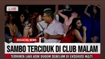 Cek Fakta: Terciduk! Ferdy Sambo Dugem di Club Malam?