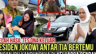 CEK FAKTA: HARI INI! Tia Pemulung Cantik Sudah Diakui Keluarga Cendana, Presiden Jokowi Antar Langsung ke Istana
