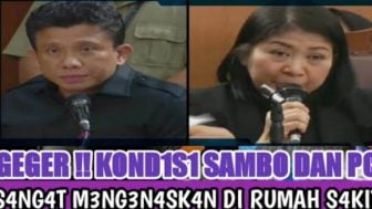 Kondisi Ferdy Sambo dan Putri Candrawati Cukup Mengenaskan, Kini Dirawat di Rumah Sakit? Cek Fakta Kebenarannya