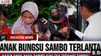 CEK FAKTA: Ferdy Sambo dan Putri Candrawathi Mendekam dalam Tahanan, Anak Bungsu Mereka Kini Terlantar?