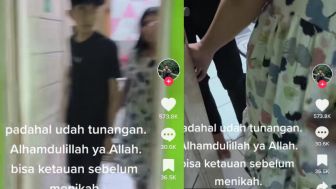 Heboh Video Pria 'Gerudug' Tunangannya yang Sedang Selingkuh di Kamar Kos, Warganet: Bergetar Suaranya