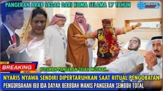 Cek Fakta: Innalillahi Ida Dayak Meninggal Usai Sembuhkan Pangeran Arab, Benarkah?