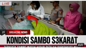 CEK FAKTA: Ferdy Sambo Sekarat Usai di Eksekusi Mati?