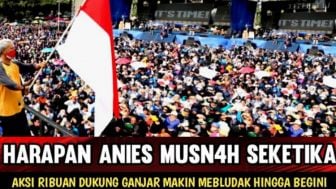 CEK FAKTA: Ribuan Massa Dukung Ganjar Pranowo sebagai Presiden 2024 hingga Goyahkan Anies Baswedan?