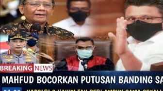 CEK FAKTA: Mahfud MD Bocorkan Putusan Banding Ferdy Sambo hingga Kapolri dan Hakim Tak Beri Ampun?