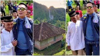 Viral! Rumah Panggung 2,5 Miliar Abah Jajang Dikunjungi Ridwan Kamil