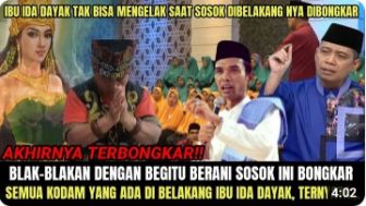 CEK FAKTA: Terbongkar, Sosok Ini Bongkar Semua Kodam di Belakang Ida Dayak?