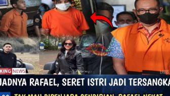 CEK FAKTA: Rafael Alun Mantan Pegawai Pajak Tak Mau Dipenjara Sendirian, Kini Seret sang Istri, Benarkah?