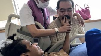 Full Senyum! Akhirnya David Ozora Pegang Kumis Adam Suseno Bahkan Ditemani Inul Daratista