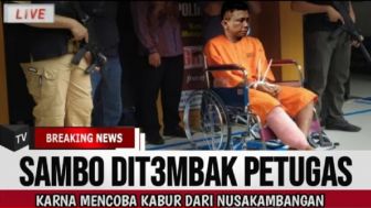 CEK FAKTA: Ferdy Sambo Ditembak Petugas Lapas, Coba Kabur dari Nusakambangan?