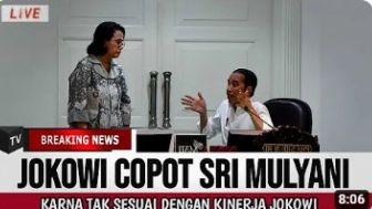 CEK FAKTA: Siang Ini Jokowi Pecat Sri Mulyani?