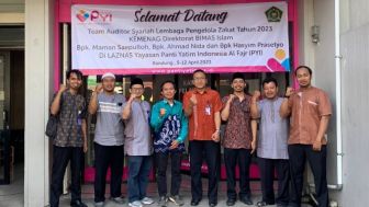 Laznas PYI Yatim dan Zakat Raih Predikat Baik dalam Audit Syariah 2023 atas Konsistensi dan Profesionalisme Mengelola Amanah Umat