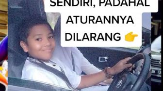 Anak AKBP Achiruddin Kendarai Mobil saat Masih Bocah, Netizen Soroti Aditya Hasibuan: yang Punya Hukum