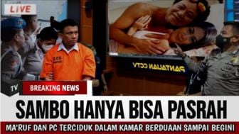 Cek Fakta: Video Skandal Putri Candrawathi dan Kuat Ma'ruf Diperlihatkan di Depan Ferdy Sambo?