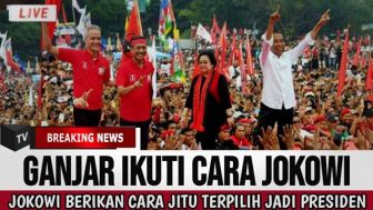 Ganjar Pranowo Pakai Cara Jitu Jokowi Agar Terpilih Jadi Presiden 2 Periode, Benarkah? Cek Faktanya Berikut Ini