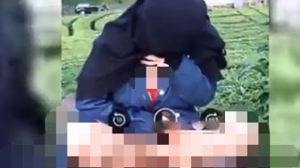 Viral Video Wanita Bercadar di Ciwidey Pamerkan Alat Sensitifnya dan Lakukan Hal Tak Senonoh Ini