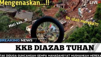 CEK FAKTA: KKB Papua Akhirnya Tewas setelah Terguncang Gempa Dahsyat Bak Azab?