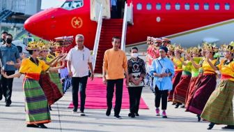 Presiden Jokowi Tiba di Labuan Bajo untuk Persiapan KTT ASEAN