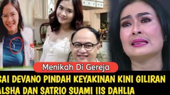 CEK FAKTA: Iis Dahlia Tak Kuasa Bendung Air Mata setelah Salshadilla dan Devano Danendra Pindah Agama?