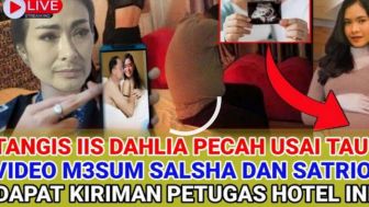 CEK FAKTA: Iis Dahlia Bercucuran Air Mata setelah Mengetahui Video Syur Salshadilla dengan Satrio Dewandono?