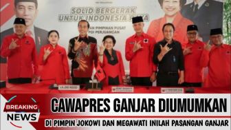 Cek Fakta: Ganjar Pranowo Umumkan Cawapres Didampingi Jokowi dan Megawati, Benarkah?