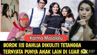 Cek Fakta: Karma! Dibongkar Tetangga, Iis Dahlia Ternyata Punya Anak di Luar Nikah