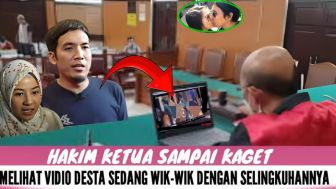 CEK FAKTA: Hakim Ketua sampai Kaget Lihat Video Syur Desta Mahendra dengan Selingkuhannya?