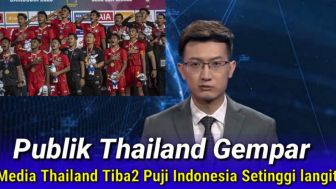 Media Thailand Puji Timnas Indonesia U22 Setinggi Langit seperti Ini