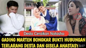 Cek Fakta: Tangis Natasha Rizky Pecah Usai Gading Marten Bongkar Hubungan Terlarang Desta dengan Gisel