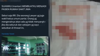 Sampai Pendarahan! Waketum Parpol Inisial RR Diduga Lakukan Hal Keji Ini, sebelum Buat Istri Masuk RSJ Viral