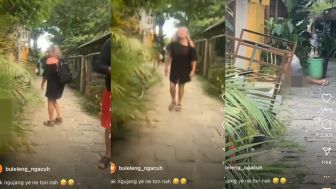 BIADAB! Viral Bule Asyik 'Bercocok Tanam' di Bali, Direkam oleh Turis Asing Lain
