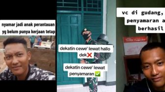 Bukan Pakai 'Halo Dek', Anggota TNI Ini Menyamar Jadi Pengangguran untuk Dekati Cewek, Begini Kisahnya