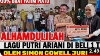 Cek Fakta: Simon Cowell Membeli Lagu Putri Ariani Seharga Rp 1 Triliun?