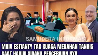 Cek Fakta: Maia Estianty Menangis saat Hadir di Sidang Perceraiannya dengan Irwan Mussry?