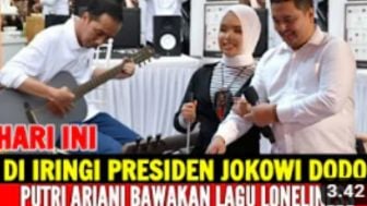 WOW! Presiden Jokowi Iringi Putri Ariani Menyanyikan Lagu Loneliness? Cek Fakta Selengkapnya!