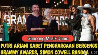 Cek Fakta: Simon Cowell Dampingi Putri Ariani Sabet Penghargaan Grammy Awards