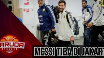 Breaking News! Messi Tiba di Jakarta untuk Berlaga dengan Timnas Indonesia, Cek Faktanya