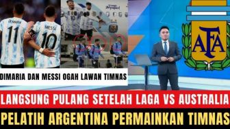 CEK FAKTA: Pelatih Argentina Pulangkan Semua Pemain Bintangnya Jelang Lawan Timnas Indonesia?