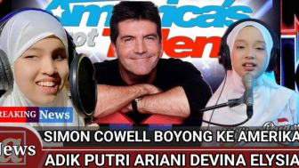 Cek Fakta: Adik Putri Ariani Diboyong oleh Simon Cowell ke Amerika Serikat?