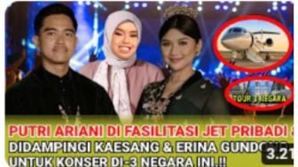 Putri Ariani Konser di 3 Negara Ditemani Kaesang dan Erina Gudono? Cek Fakta Selengkapnya!