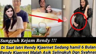 Cek Fakta: Sangat Tega, Rendy Kjaernett Asyik dengan Syahnaz Sadiqah Bermesraan saat Istrinya Hamil?